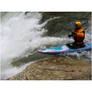 Scott Zetterstrom running the Flake (Photo by Scott Gravatt - 4/27/04)