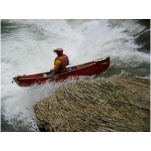 Rick Koller running the Flake (Photo by Scott Gravatt - 4/27/04)