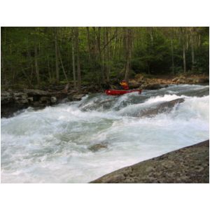 Rick Koller in Bridge Rapid (Photo by Scott Gravatt - 4/27/04)