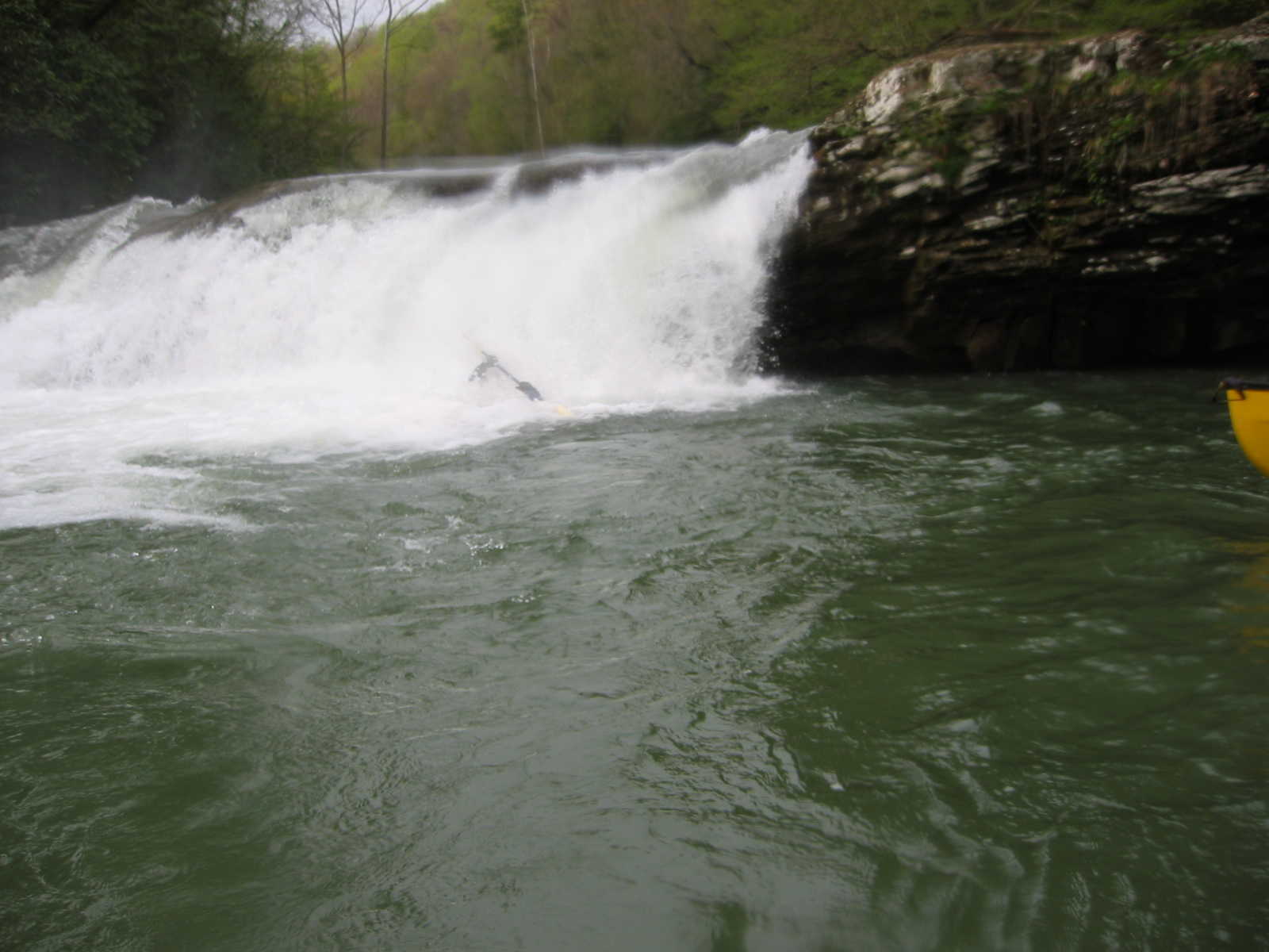 Bob Maxey? running the Flake (Photo by Scott Gravatt - 4/27/04)