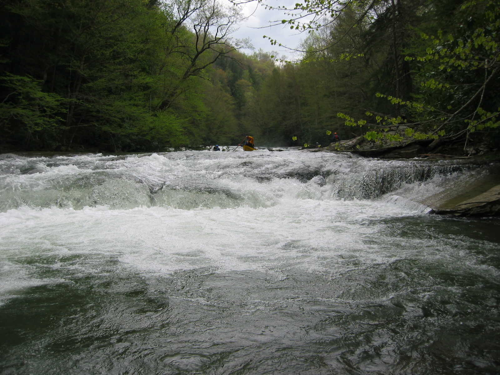 Jim Pruitt approaching Double Humper (Photo by Scott Gravatt - 4/27/04)