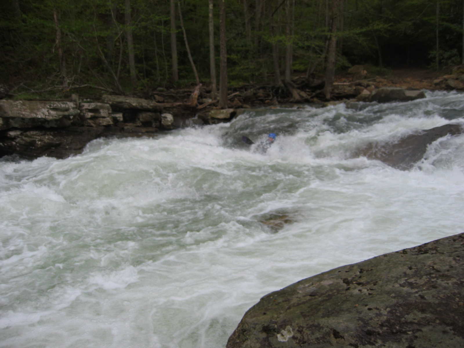 Mike Wellman in Bridge Rapid (Photo by Scott Gravatt - 4/27/04)