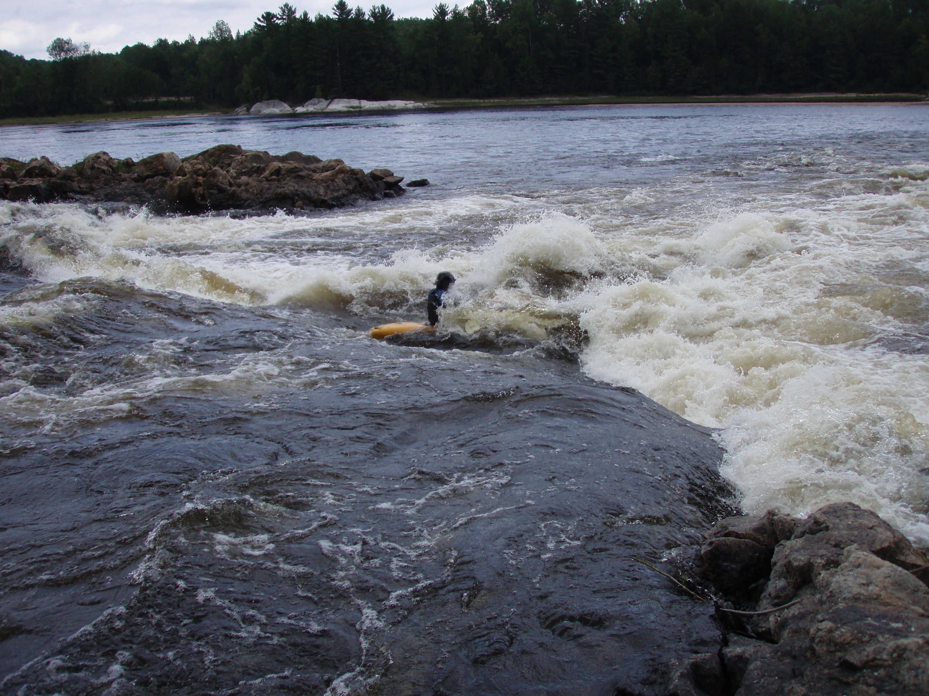 Cahil Converse in last Gatineau drop (Photo by Keith Merkel - 8/6/07)