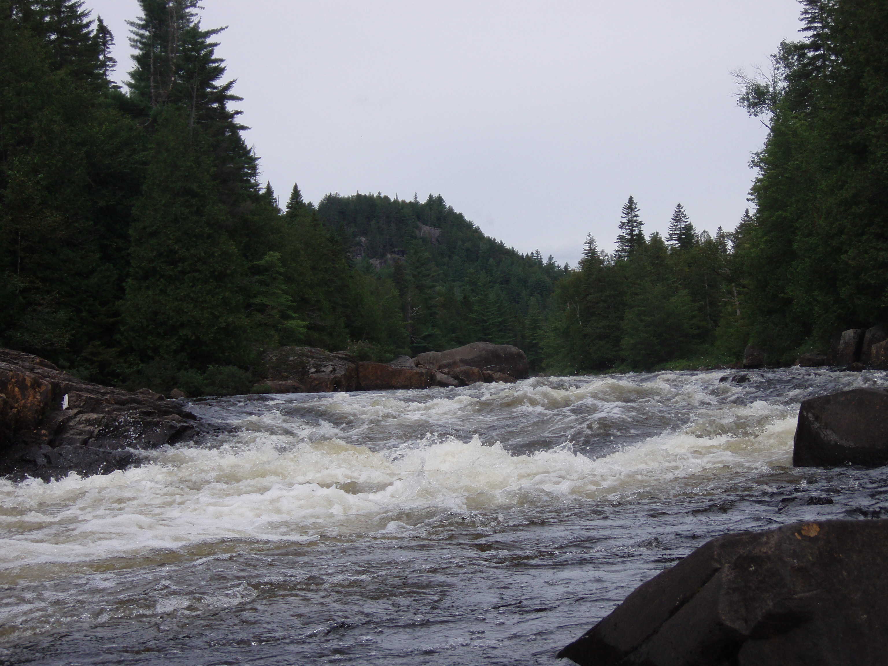 les Montagnes Russes rapid. (Photo by Keith Merkel - 8/13/08)