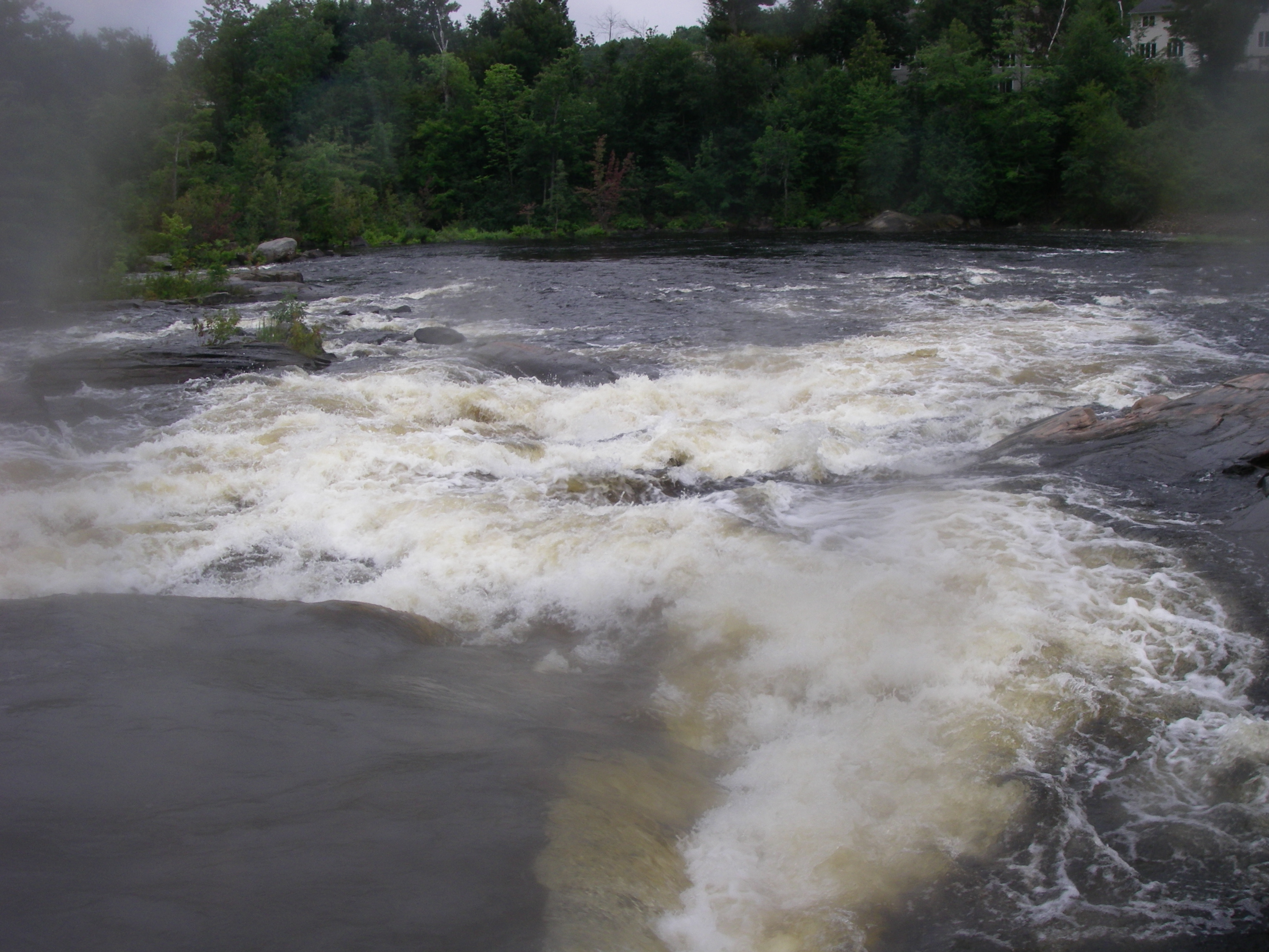 Suicide, the third and last major rapid on the Petawawa.  (Photo by Cahil Converse - 8/9/08)