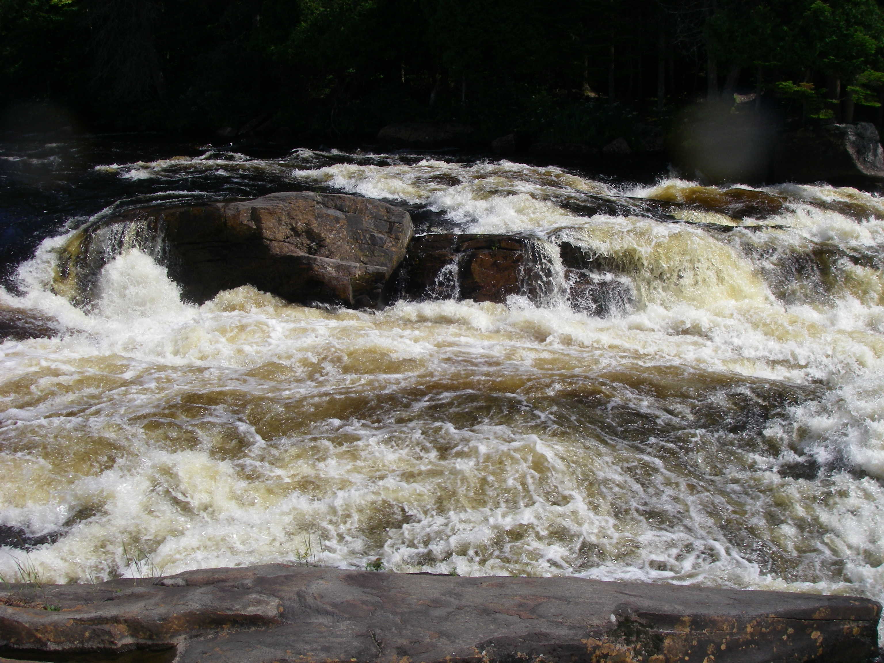 Left side of Class 5 rapid we carried (Photo by Cahil Converse - 8/15/08)