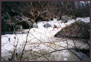 Steve at Second Falls