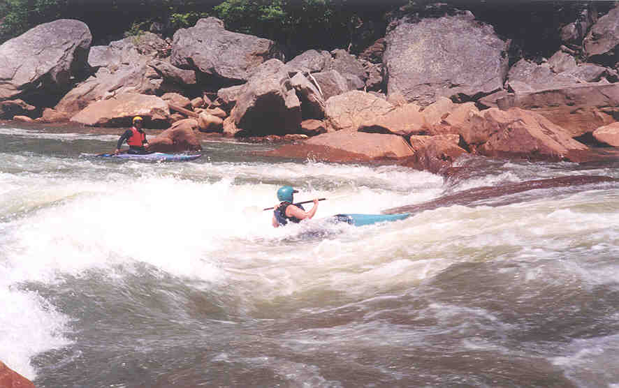 Susan Claus Surfing Big Nasty on the Cheat (Photo by Scott Gravatt) 