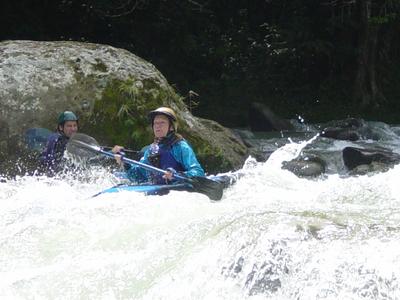 California Barb on Event Horizon Rapid  (Photo by Court Ogilvie - 11/02)