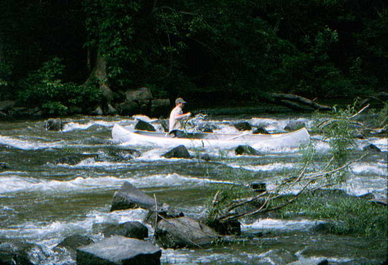 Bob Maxey on Goose Creek circa 1975.  He's survived all these years!
