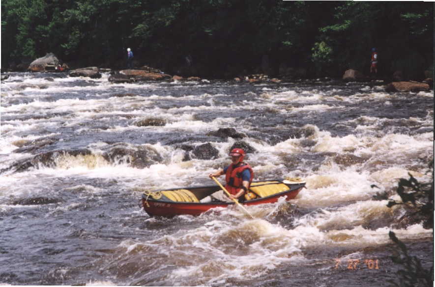 Scott Gravatt in first Class 3 (Photo by Keith Merkel - 7/27/01)