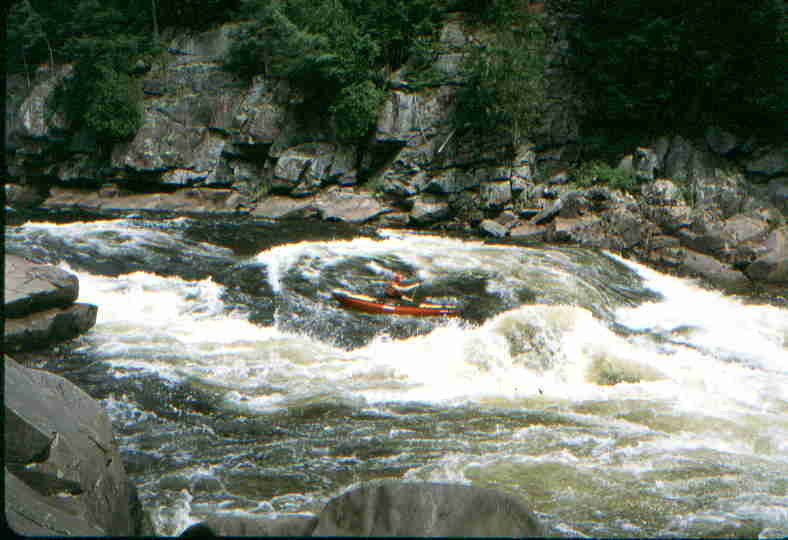 Scott Gravatt in Mushroom (Photo by Bob Maxey - 7/23/01)