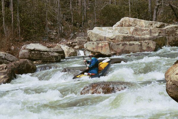 Court Ogilvie in Devil's Kitchen (Photo by Keith Merkel - 3/25/00) 