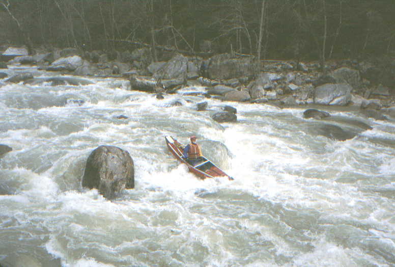 Rick Koller in Devil's Kitchen (Photo by Bob Maxey - 3/24/01) 