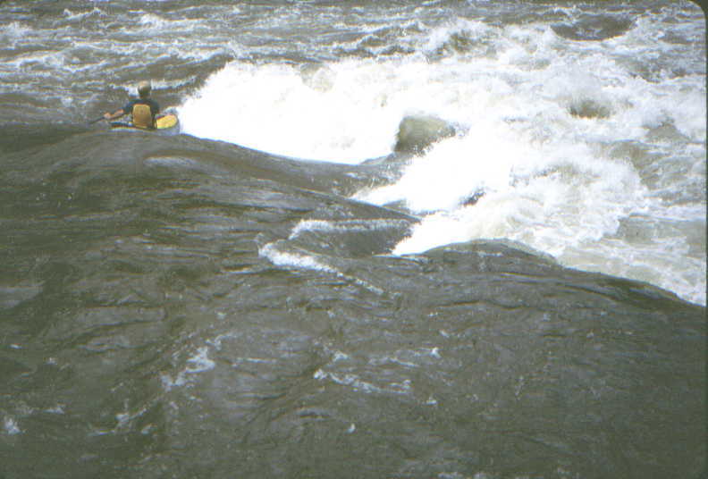 Kim Buttleman in Upper Railroad (Photo by Bob Maxey - 9/28/02)