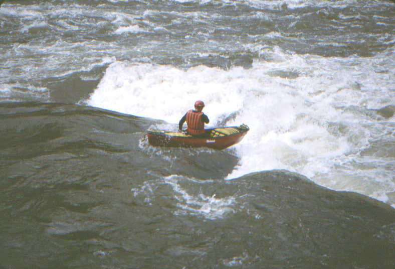 Scott Gravatt in Upper Railroad (Photo by Bob Maxey - 9/28/02)