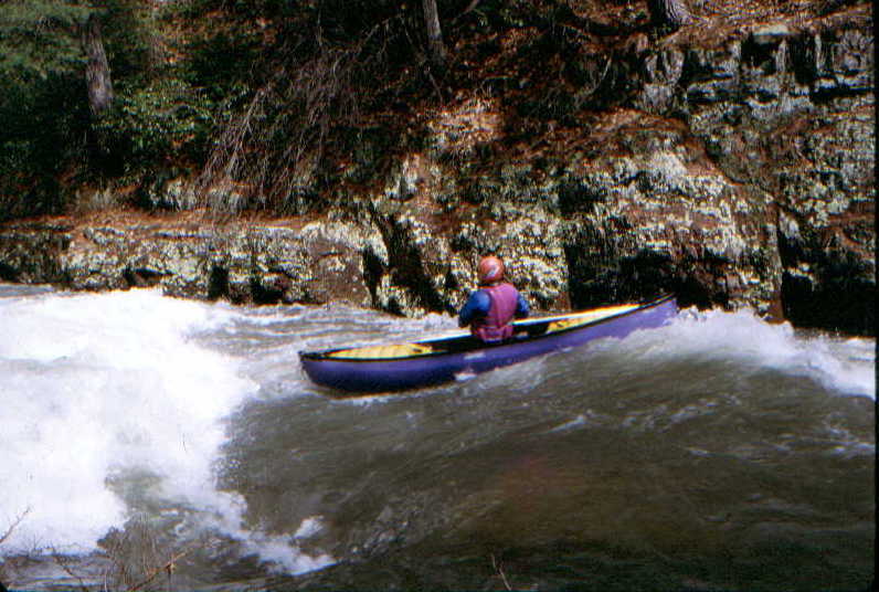 Unknown boater on the North (Photo by Bob Maxey - 3/22/98)