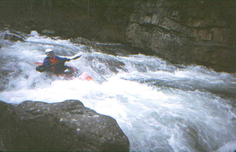 Ned Howenstine on the North (Photo by Bob Maxey - 3/31/01)