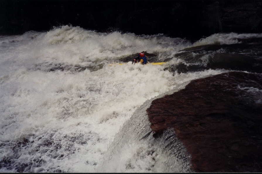 Keith Merkel in Swallow Falls