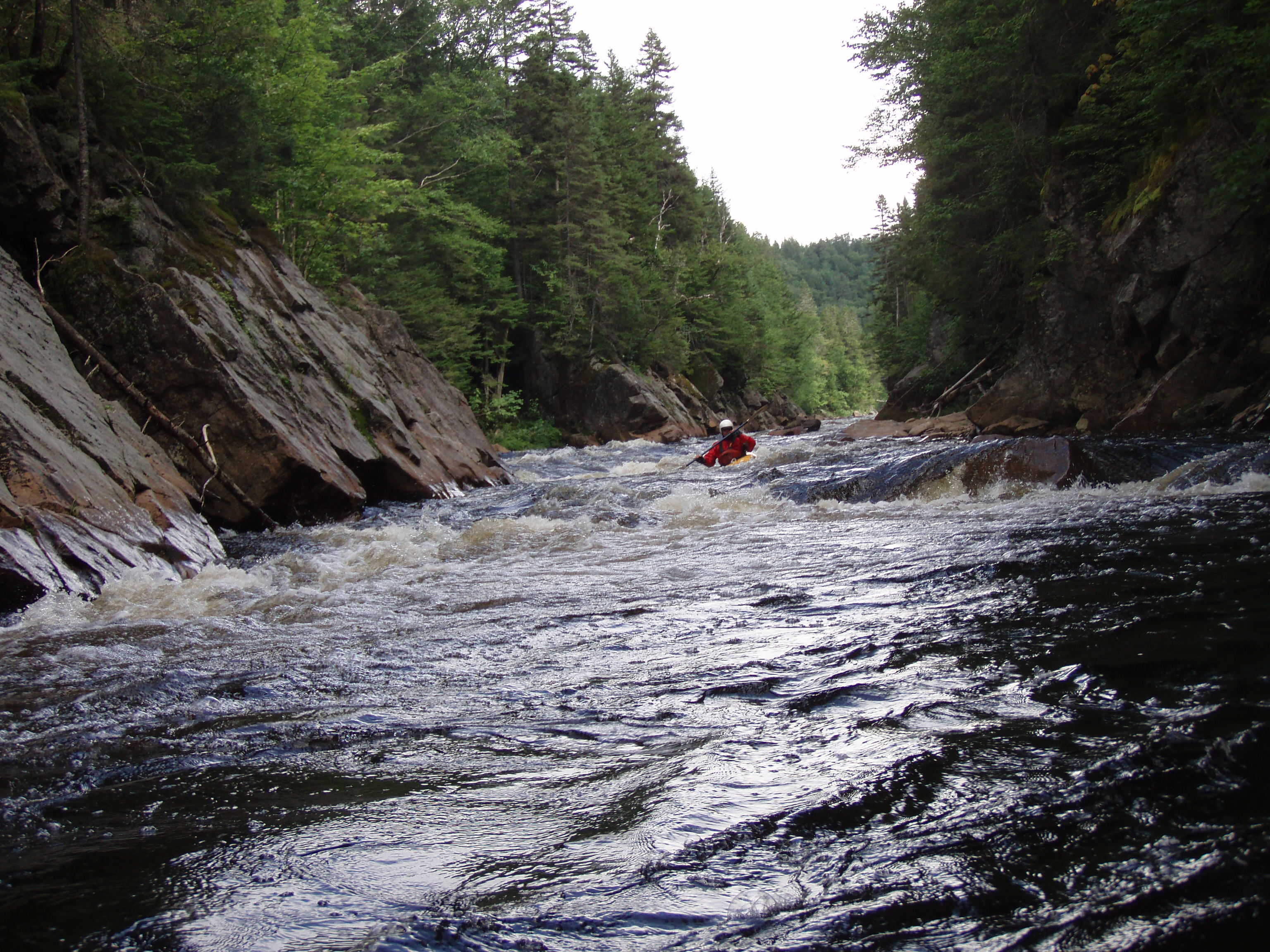 Cahil in same rapid as before. (Photo by Keith Merkel - 8/14/08)