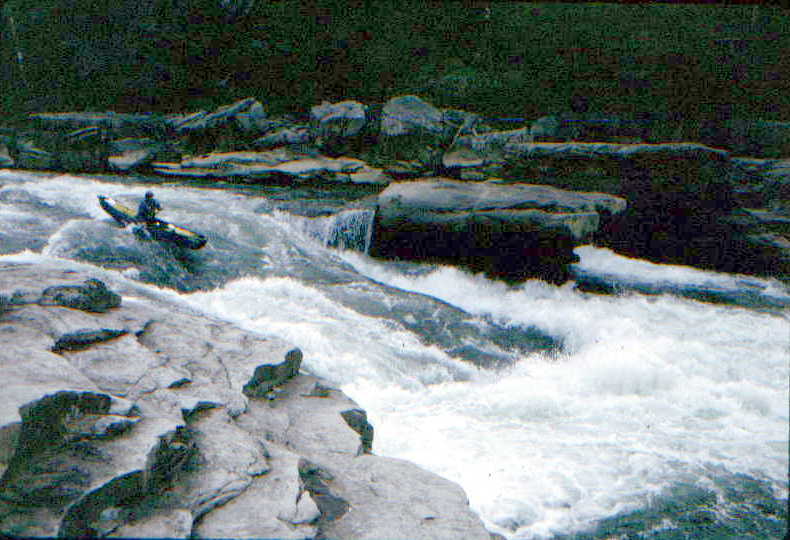 Court Ogilvie in Wells Falls (Photo by Bob Maxey - 5/1/99)